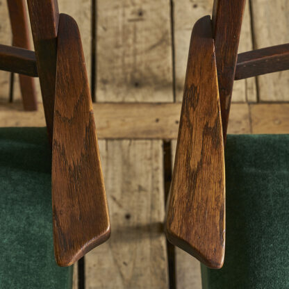 4 fauteuils bridge Jens Risom