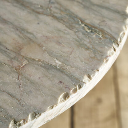Table de bistrot ronde marbre