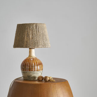 lampe vintage en céramique des années 50/60