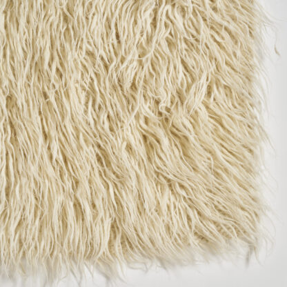 Ouvrage textile 100% laine de mouton, tissé à la main. tapis laine