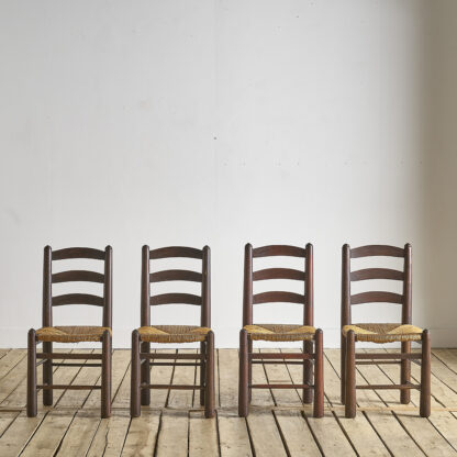 Chaises paillées