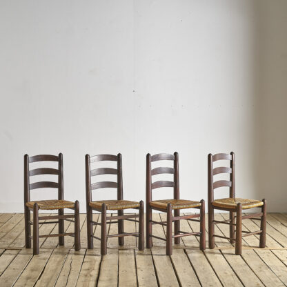 Chaises paillées