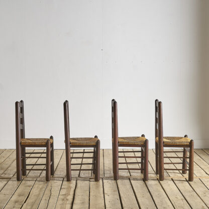 Chaises paillées