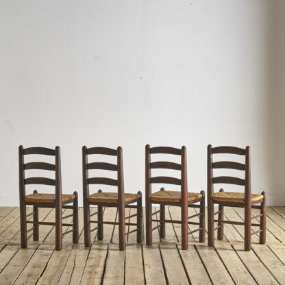 Chaises paillées