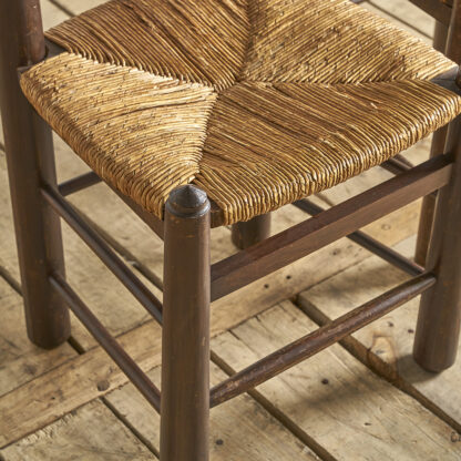 Chaises paillées