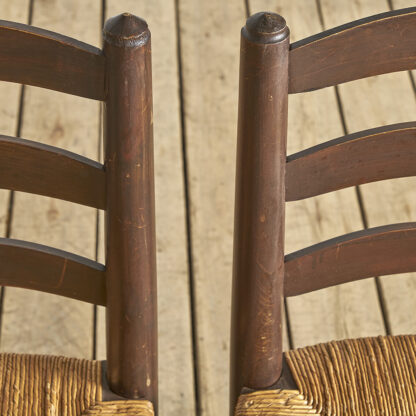 Chaises paillées