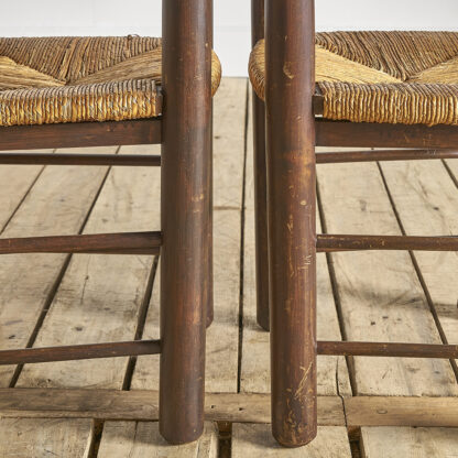 Chaises paillées