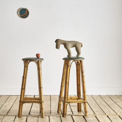 tabourets de bar 1960 BAMBOU