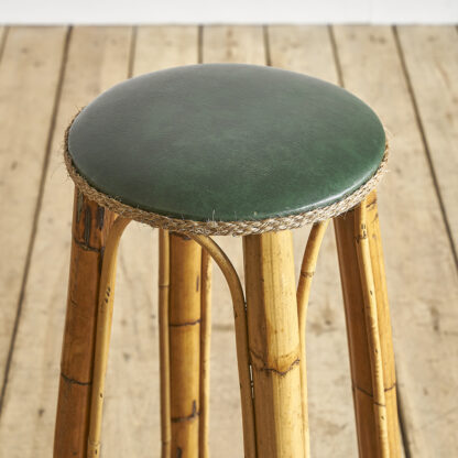 tabourets de bar 1960 BAMBOU