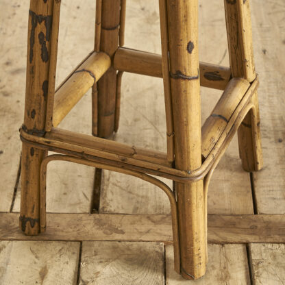 tabourets de bar 1960 BAMBOU
