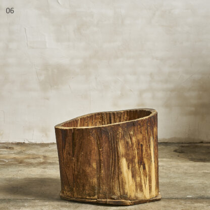 bac primitif bois wooden trunk wabi sabi