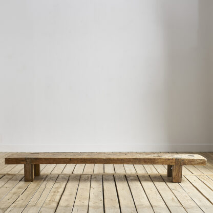 Table basse primitive banc primitif wabi sabi