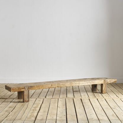 Table basse primitive banc primitif wabi sabi