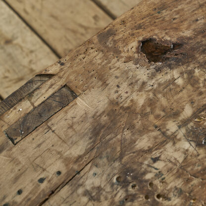 Table basse primitive banc primitif wabi sabi