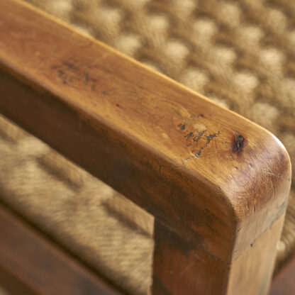 Fauteuils ‘corde’ début XXème