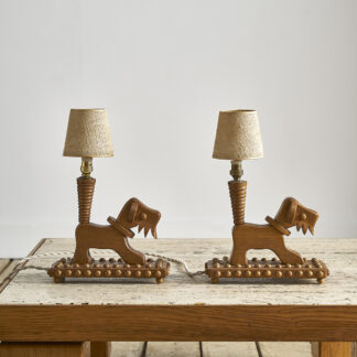 Duo de lampes ‘scottish’