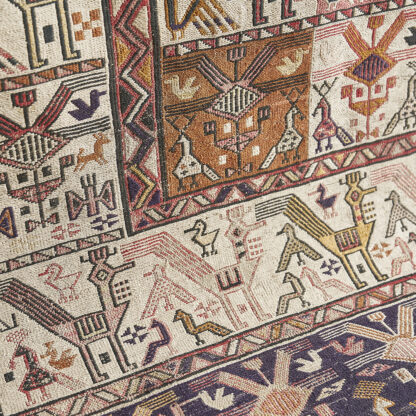 Kilim Soumak soie turquie