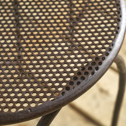 Chaises en fer forgé jardin