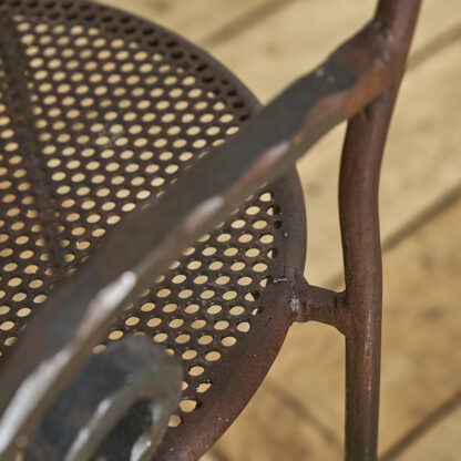 Chaises en fer forgé jardin