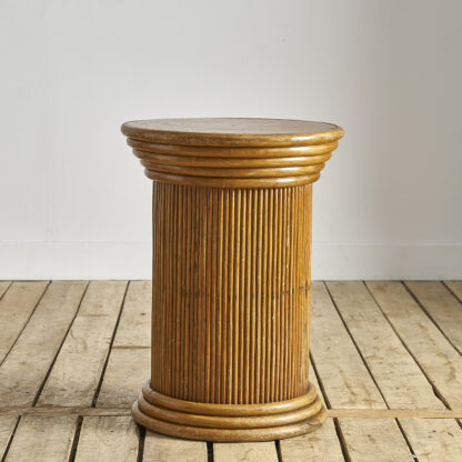 Colonne en rotin et bambou 1970
