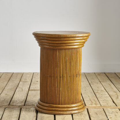 Colonne en rotin et bambou 1970