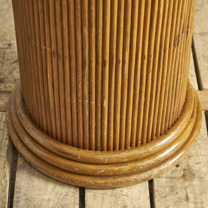 Colonne en rotin et bambou 1970
