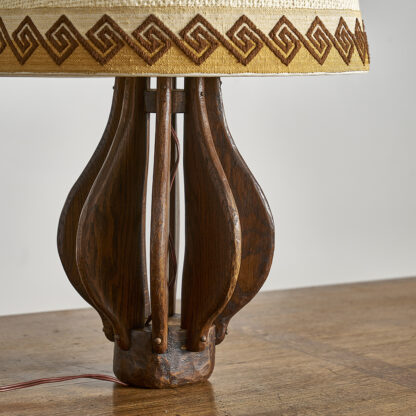 Lampe à poser en bois