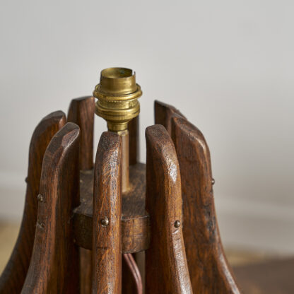 Lampe à poser en bois