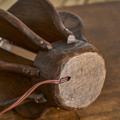 Lampe à poser en bois