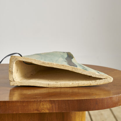 Pied de lampe en grès