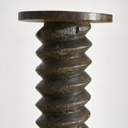 Ornement totem vis de pressoir fin XIXème