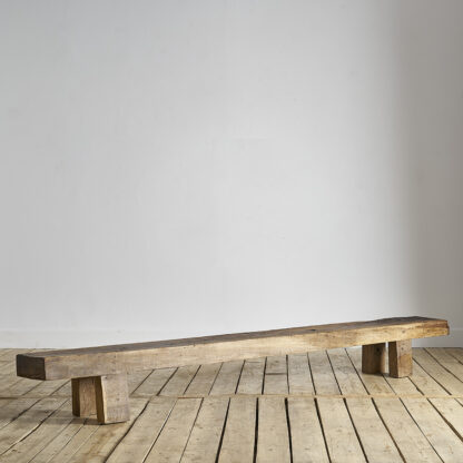 Grande table basse primitive