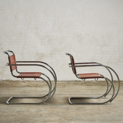 Fauteuils de Mies Van Der Rohe