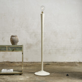Pied de lampadaire Art Déco en stuc 
