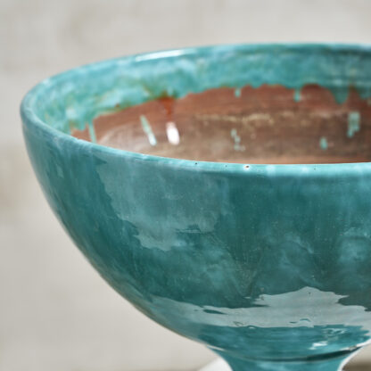 Grande coupe turquoise
