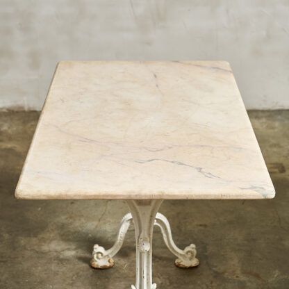 Duo de tables de jardin 1930 bistrot
