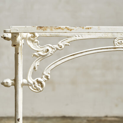 Duo de tables de jardin 1930 bistrot