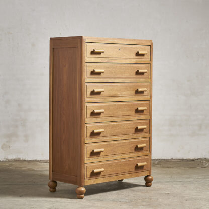 Semainier 1950 acajou