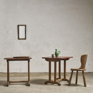 tables de bistrot en bois