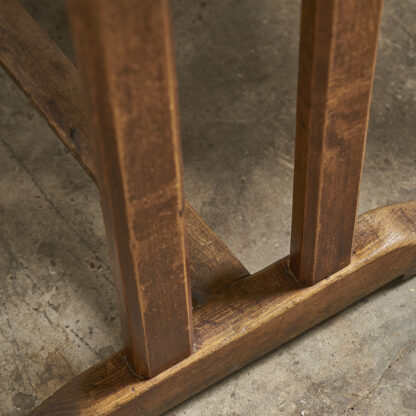 tables de bistrot en bois