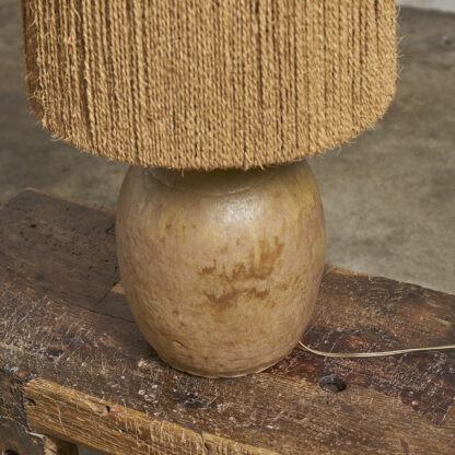 Grande lampe en ceramique