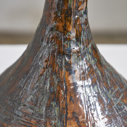 Lampe en céramique flamboyante