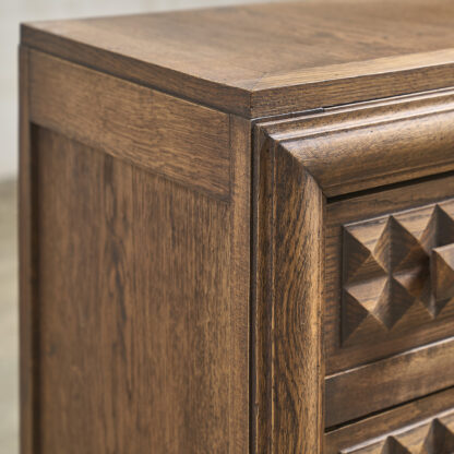commode pointes de diamants