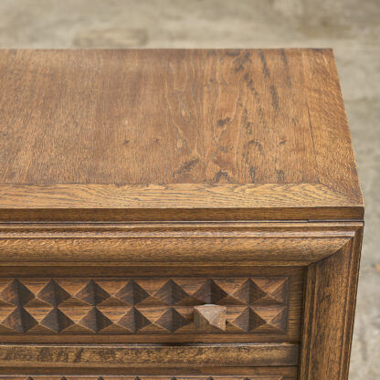 commode pointes de diamants