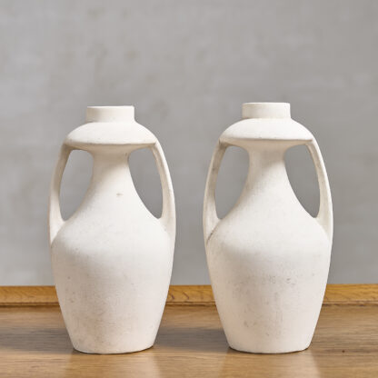 Série de vases en biscuit