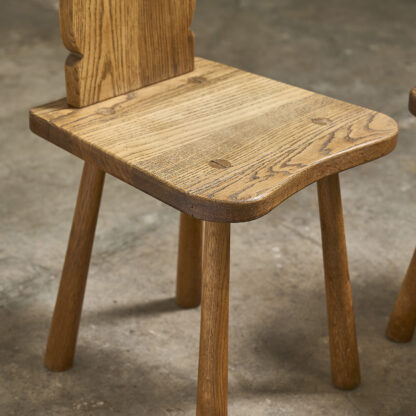 6 chaises neo rustique