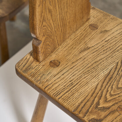 6 chaises neo rustique