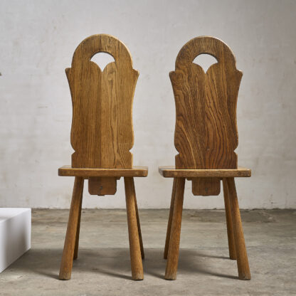 6 chaises neo rustique