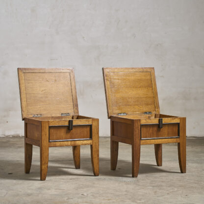 Paire de chevets 50's