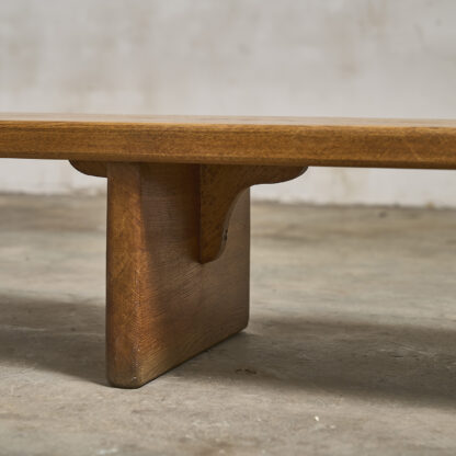 Grand banc en chêne